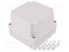 Carcasa policarbonat, 130mmx130mmx100mm, IP66, IP67, FIBOX - PC 125/100 LG