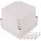 Carcasa policarbonat, 130mmx130mmx100mm, IP66, IP67, FIBOX - PC 125/100 LG