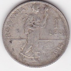 Romania 1 leu 1914