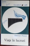 Cumpara ieftin DUMITRAN FRUNZA - VIATA IN LUCRURI (VERSURI/volum debut 1966/coperta H. GUTTMAN)