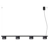 Candelabru Aura 4 Negru Gx53