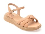 Sandale IMAGE bej, 57111, din piele naturala