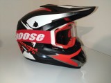 Cumpara ieftin Casca Moto Atv Cross Enduro Downhill +ochelari ,marimea L(59-60cm)
