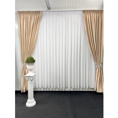 Set doua draperii Gravel, auriu