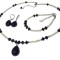Set bijuterii dama opalit si lapis lazuli