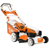Ruris RX655 - Masina de tuns iarba pe benzina - - 5.6 CP 56 cm - m2 autopropulsie sistem maruntire iarba evacuare laterala