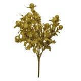 Cumpara ieftin Buchet flori artificiale plastic auriu 15x10x35 cm
