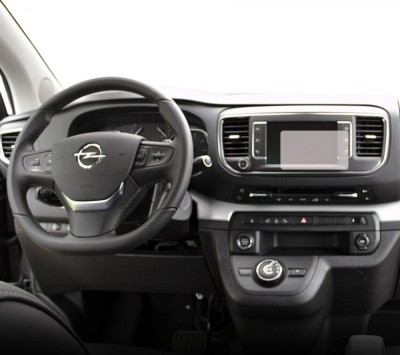 Folie Protectie Navigatie Opel Zafira Life S 2019+, Duragon, protectie Display Navigatie, silicon Transparent, Anti-zgarieturi, kit instalare foto