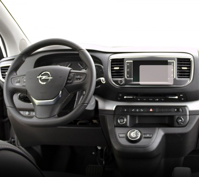 Folie Protectie Navigatie Opel Zafira Life S 2019+, Duragon, protectie Display Navigatie, silicon Transparent, Anti-zgarieturi, kit instalare