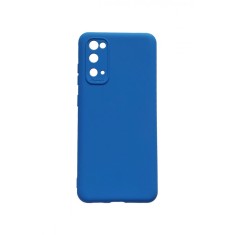 Husa telefon compatibila cu Samsung Galaxy Galaxy S20 FE, Albastru, Cu interior de catifea, 156HT