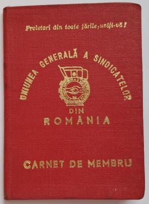 Carnet de membru , 1981 foto
