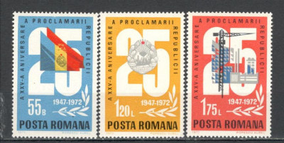 Romania.1972 25 ani Republica TR.373 foto