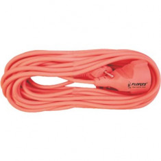 Cablu rosu cu cupla si stecher cu impamantare (5M)