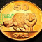 Moneda exonumia 50 ORE - GROENLANDA, anul 2010 * cod 582 = UNC EROARE MATRITA