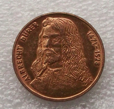 JETON ALBRECHT DURER 1971 18 mm UNC ** foto