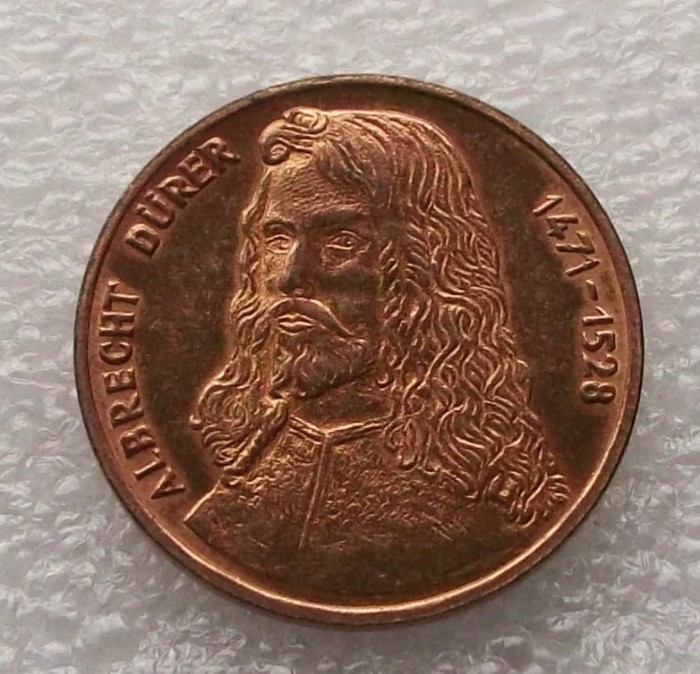 JETON ALBRECHT DURER 1971 18 mm UNC **