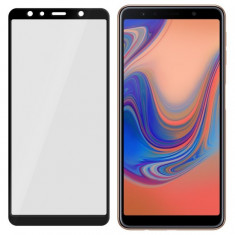 Folie Sticla MyScreen L!ite pentru Samsung Galaxy A7 2018 Acopera tot ecranul Full Glue 9H 033 mm Negru foto