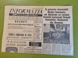 informatia bucurestiului 23 martie 1973-gara de nord,delfinul mopsi la circ