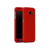 Cumpara ieftin Husa FullBody MyStyle Red pentru Samsung Galaxy J7 2017 acoperire completa 360 grade cu folie de protectie gratis