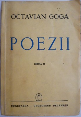 Poezii &amp;ndash; Octavian Goga foto