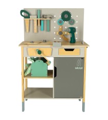 Atelier Lemn pentru copii LULILO cu unelte si sunete 86 cm