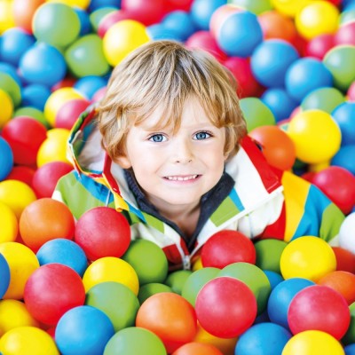 Set bile multicolore 50 buc - 7cm foto