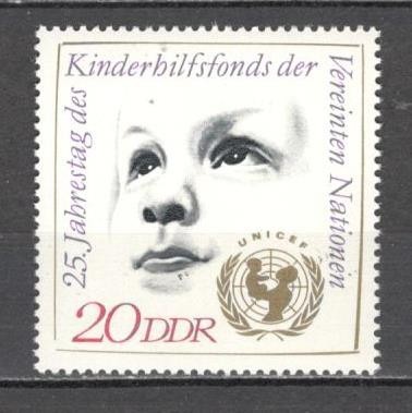 D.D.R.1971 25 ani UNICEF SD.328 foto