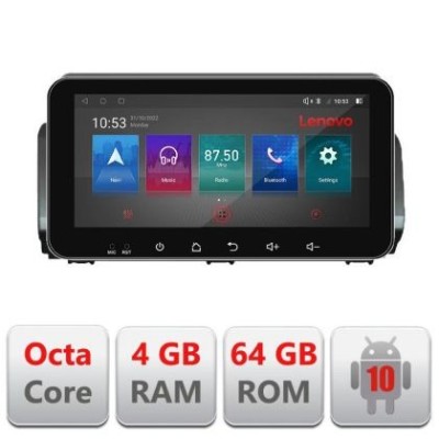 Navigatie Dacia Logan Sandero Jogger LOGAN-2022 Android radio gps internet 4+64 ecran 10. CarStore Technology foto