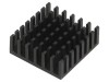 Radiator Aluminiu Negru 27x27x10mm