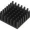 Radiator Aluminiu Negru 27x27x10mm