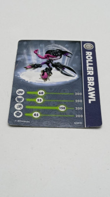 Skylanders Roller Brawl - card foto