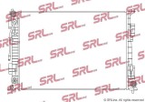 Radiator Hyundai Sonata 19-, motor: 2.5, intrare/iesire conectare rapida, 670x478x26, SRLine, Aluminiu/ Plastic brazat, 25310L1700