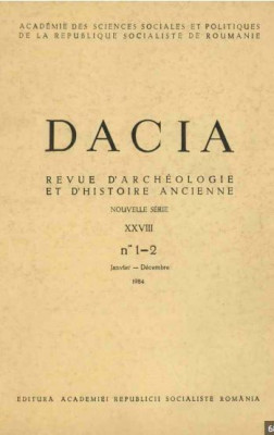 Dacia Revue D&amp;#039;Acheologie et D&amp;#039;Histoire Ancienne XXVII Nr. 1-2 Janvier-Decembre 1983 foto