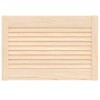 Usa de dulap cu design lambriu, 39,5x59,4 cm, lemn masiv de pin