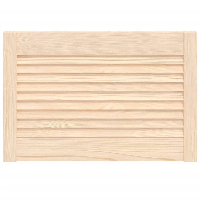 Usa de dulap cu design lambriu, 39,5x59,4 cm, lemn masiv de pin