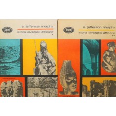 Istoria civilizatiei africane (2 volume) - E. Jefferson Murphy (coperta putin uzata)