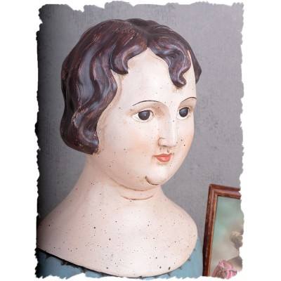 Caseta bust de femeie din rasini TVC076 foto