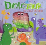 Dintozaur se spala pe dinti - Girasol