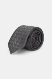 Emporio Armani cravată de mătase culoarea gri, 340049 2R612