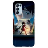Husa compatibila cu Oppo A5 (2020) model The Secret World of Arrietty, Silicon, TPU, Viceversa, Transparent, Carcasa