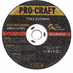 Disc abraziv pentru polizor unghiular, PROCRAFT, PGA12 Innovative ReliableTools