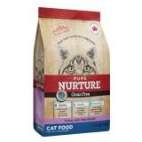 Hrana pentru pisici de toate varstele Pure Nurture Grainfree, cu mazare si curcan, 8kg