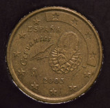 10 euro cent Spania 2003, Europa