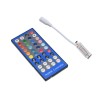 Controler LED RGBW Mini cu Telecomanda IR 40 Taste, 12-24V, 100W, Banda LED RGBW