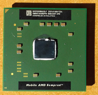 AMD Mobile Sempron 3000+ (1,8 GHz) foto