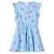 Rochie de copii cu nasturi fără m&acirc;neci, albastru 116