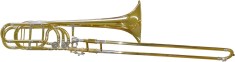 Trombon Bass Karl Glaser 2 ventile Bb F Eb Bb F D