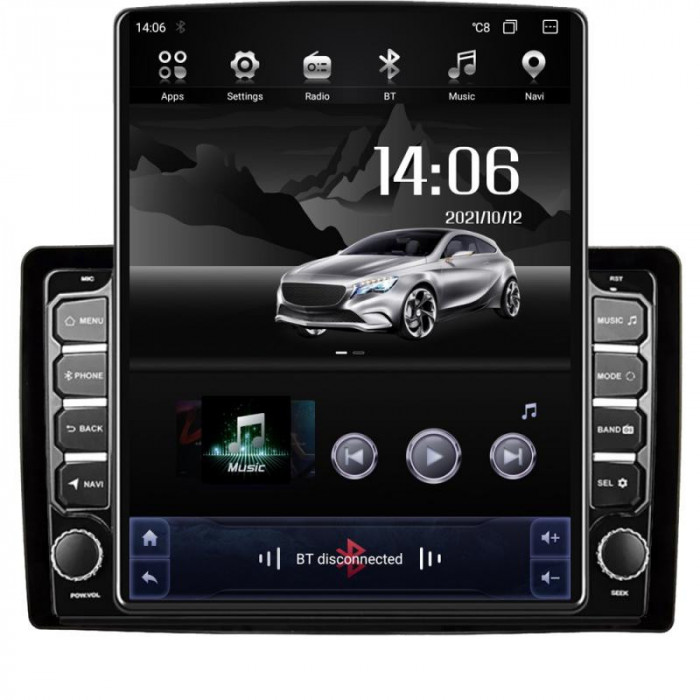 G-2din-2 Navigatie dedicata universala 2din-2 ecran tip TESLA 9.7&quot; cu Android Radio Bluetooth Internet GPS WIFI 4+32GB DSP 4G O CarStore Technology