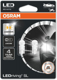 Set 2 becuri auxiliare LED W5W 12V Osram Amber Blister