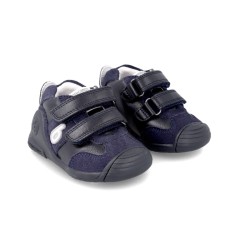 Adidasi primii pasi pentru copii biomecanics 221002-a, bleumarine (marime: 24 (14,8-15,4 cm))